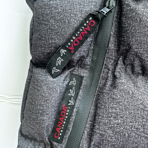 Canada Goose Women's Black and Gray Down Vest Super Triple Goose - Picture 4 of 11